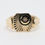 Thumbnail: 9ct Yellow Gold Diamond Starburst Signet Ring  Size Y