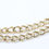 Thumbnail: 9ct Yellow Gold Double Link Albert Chain Bracelet 9"