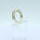 Thumbnail: 9ct Yellow Gold 0.25 Carat Diamond Cluster Crisscross Band