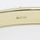 Thumbnail: 9ct Yellow Gold CZ Encrusted Bangle Bracelet 7.5"