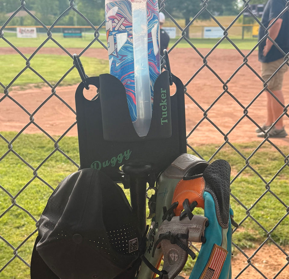 Duggy™ Dugout Organizer – Portable and Sustainable Dugout Equipment Organizer for Baseball and Softball Teams