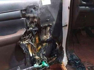 HAND SANITIZER EXPLODES INSIDE CAR! - Well, not actually....