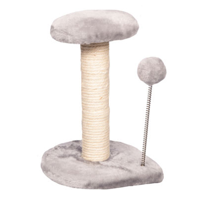 CAT Scratching tree post w platform spring ball 47110cm Pet one