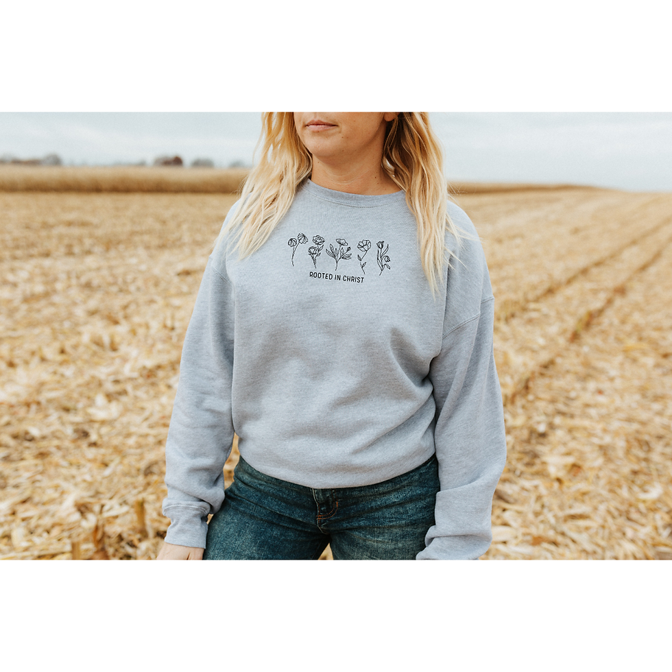 Thumbnail: Rooted In Christ Sweatshirt