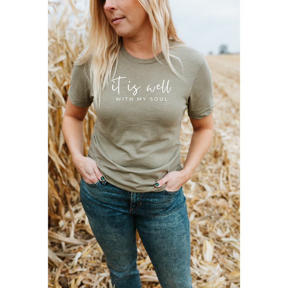 Thumbnail: It Is Well, With My Soul T-Shirt