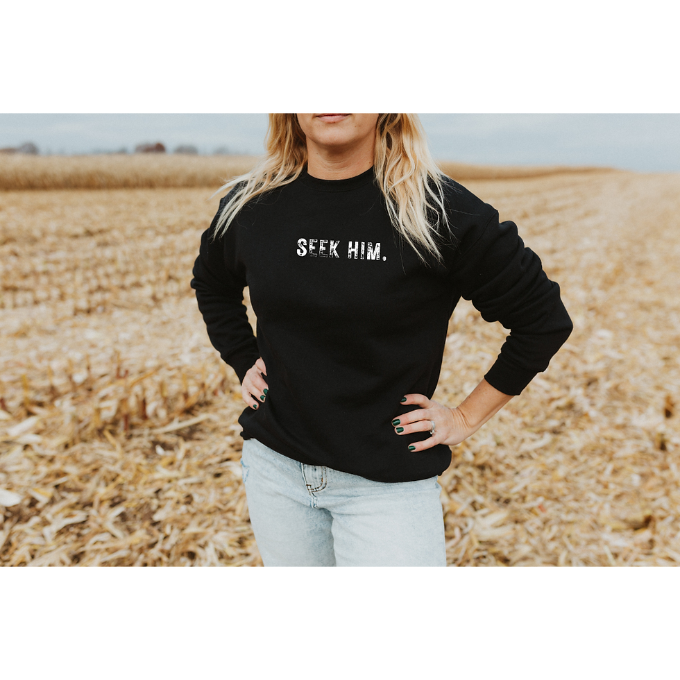 Thumbnail: Seek Him Sweatshirt