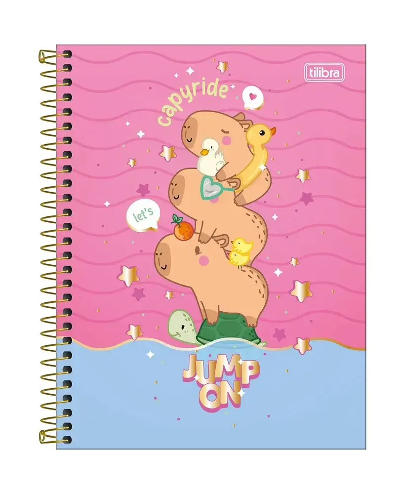 Miniatura: CADERNO COLEGIAL CAPA DURA 10X 120FLS - CAPYCLUB - UN - TILIBRA