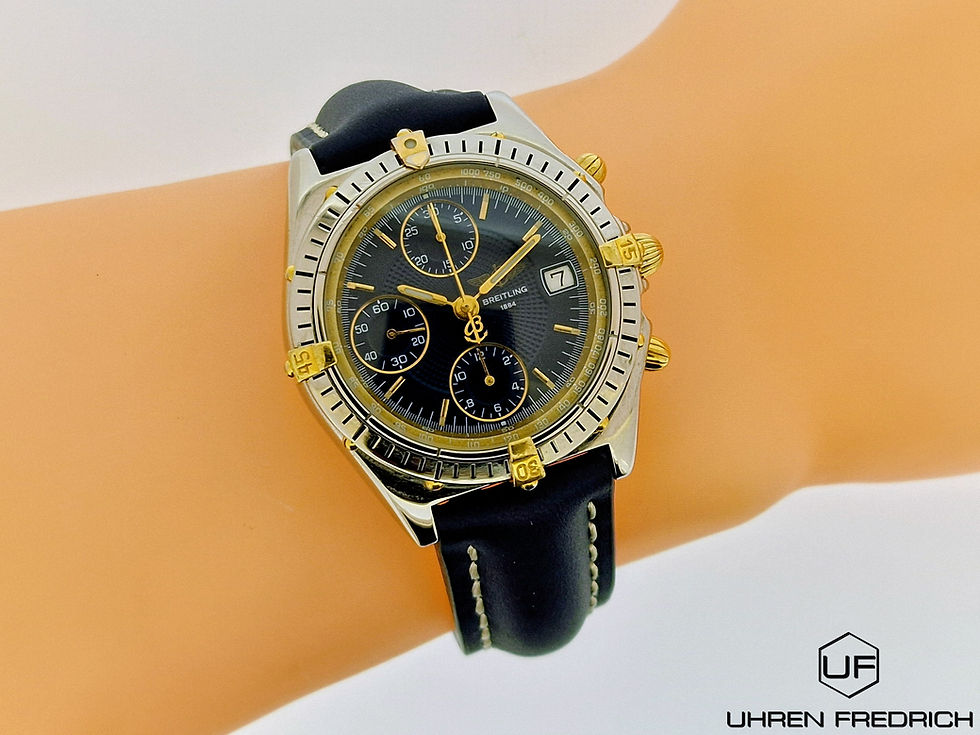 Miniaturbild: BREITLING CHRONOMAT B13048 AUTOMATIK CHRONOGRAPH STAHL / GOLD
