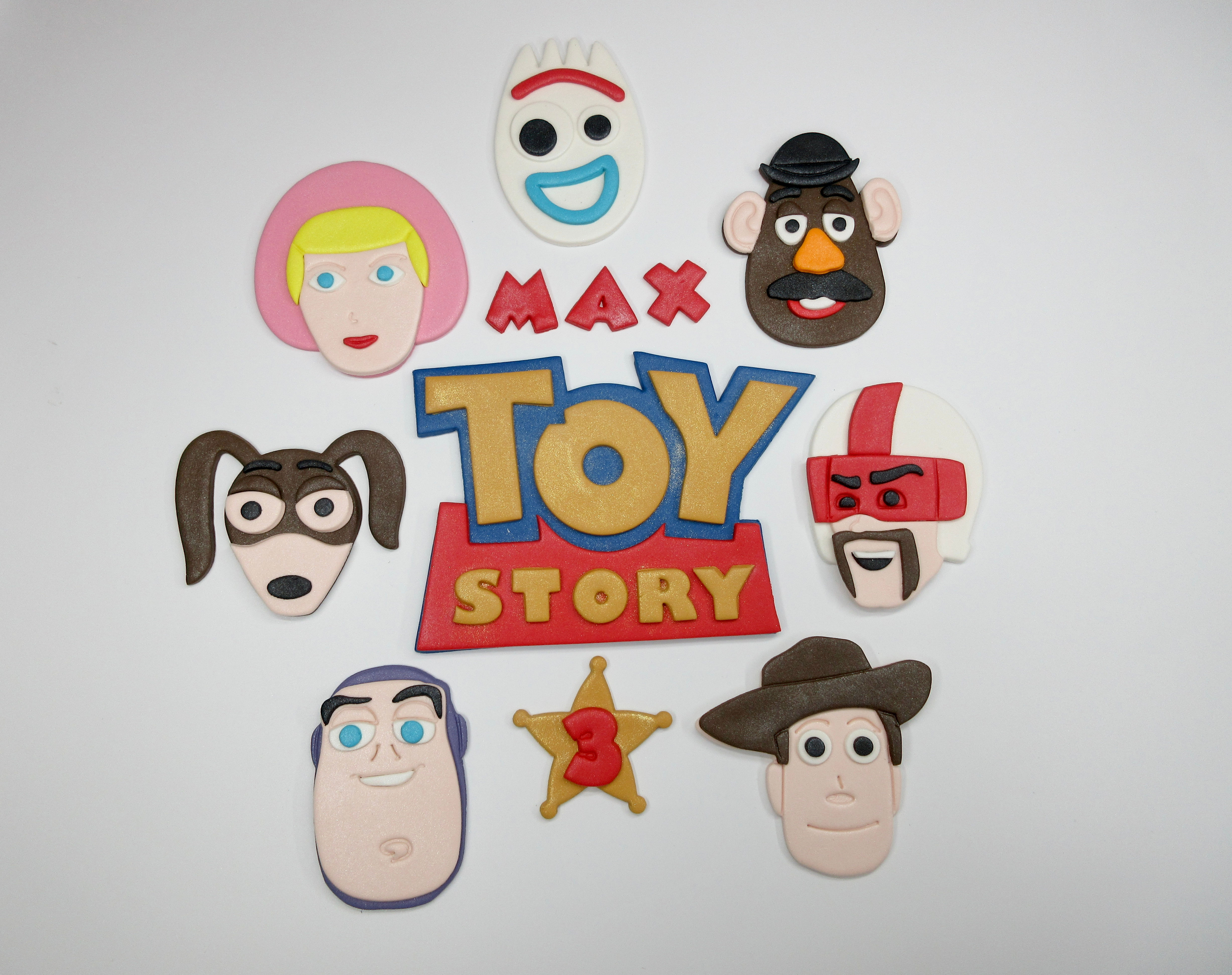 Toy story cake topper