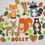 Thumbnail: Forest animals cake topper fondant