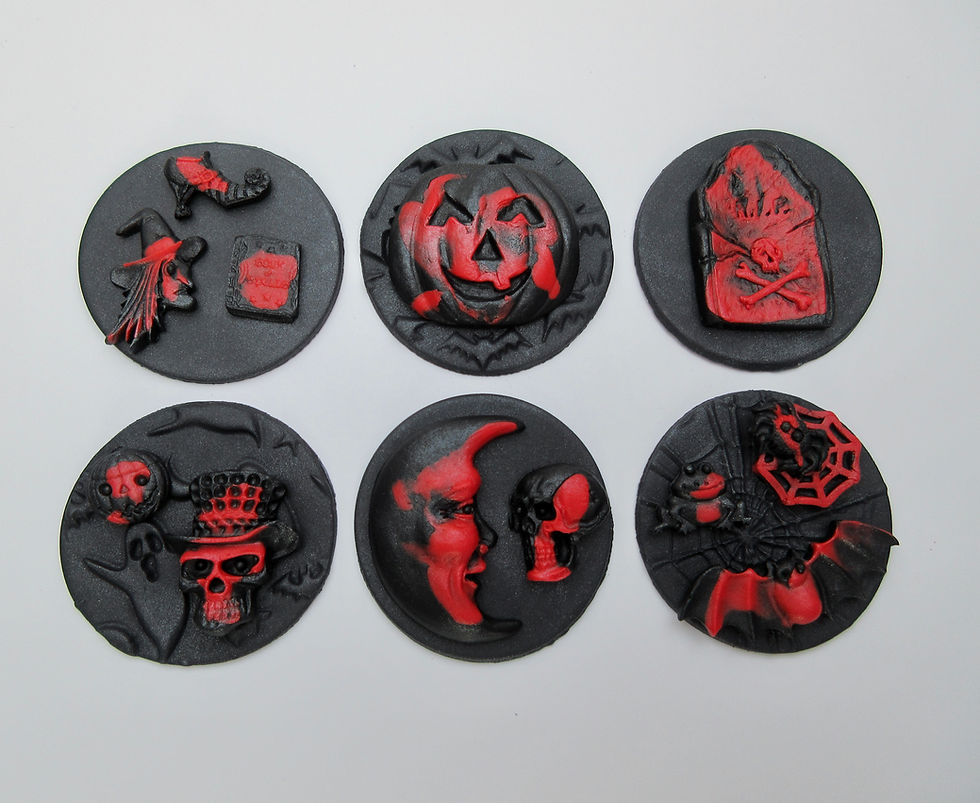 Halloween cupcake toppers
