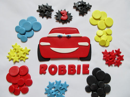 Cars cake topper
