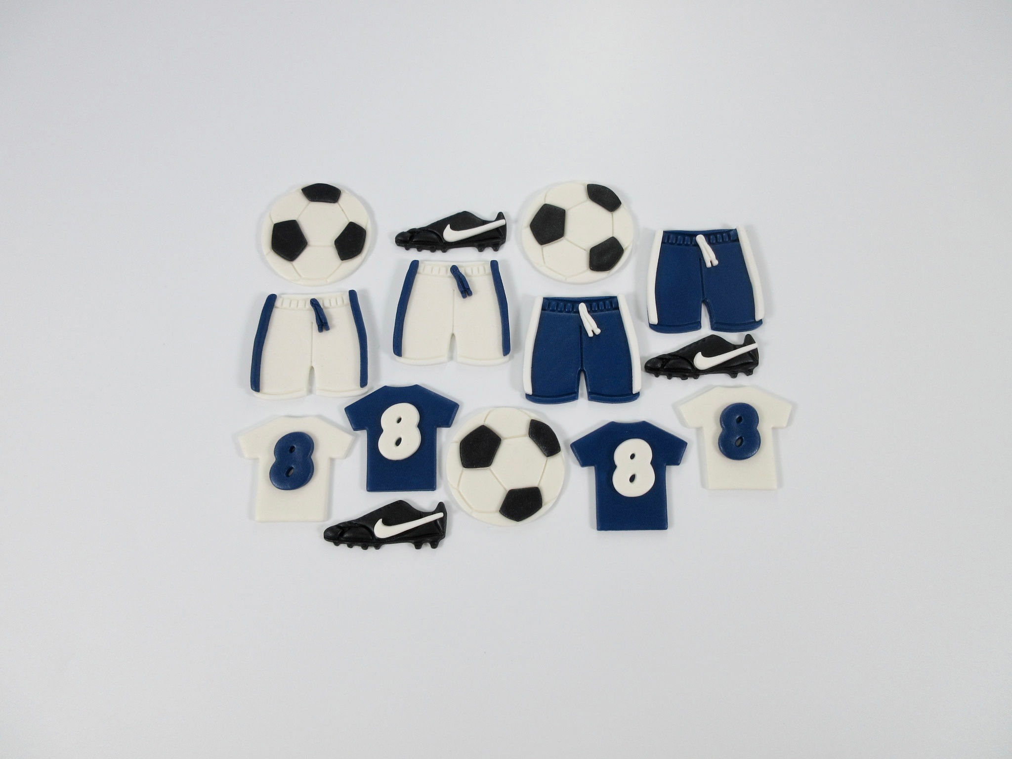 Tottenham Hotspur cupcake toppers