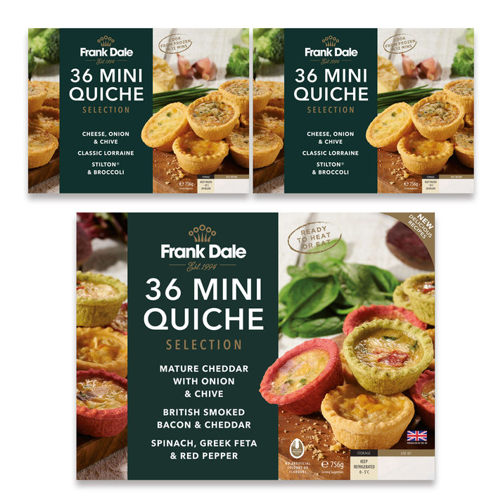 Mini Quiche packaging