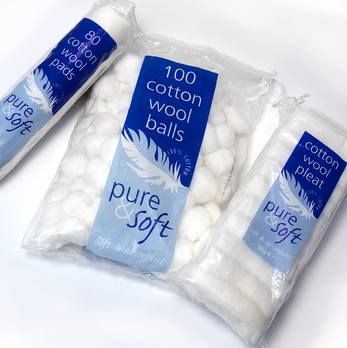 Cotton wool packaging