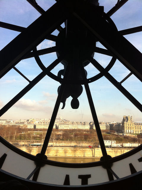 Musee D'Orsay view