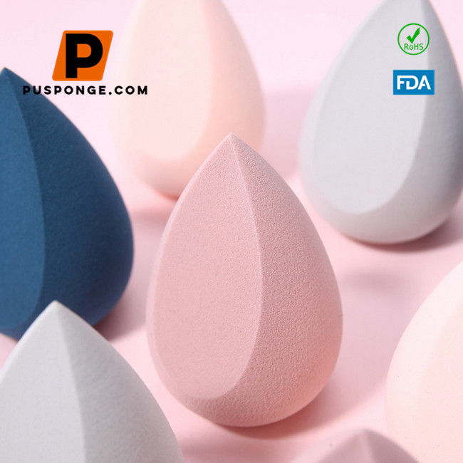 Miniatura: Miter design 360° makeup and docile makeup sponge 2 PCS in heart-shaped box