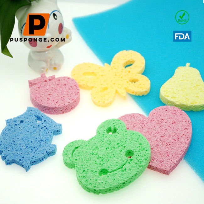 Miniaturbild: Niedliche Badeschwämme für Babywäsche