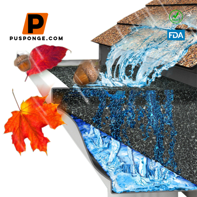 Миниатюра: filter foam gutter