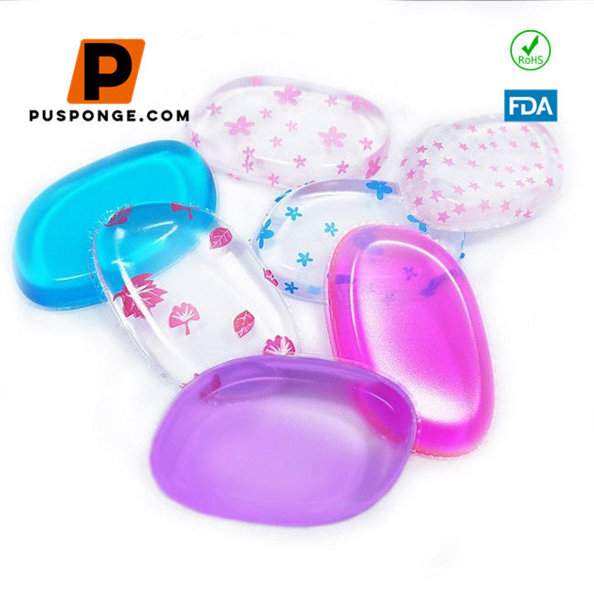 Thumbnail: smooth silicone cosmetic sponge