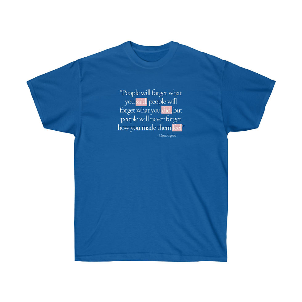 Thumbnail: Maya Angelou Quote Unisex Ultra Cotton Tee
