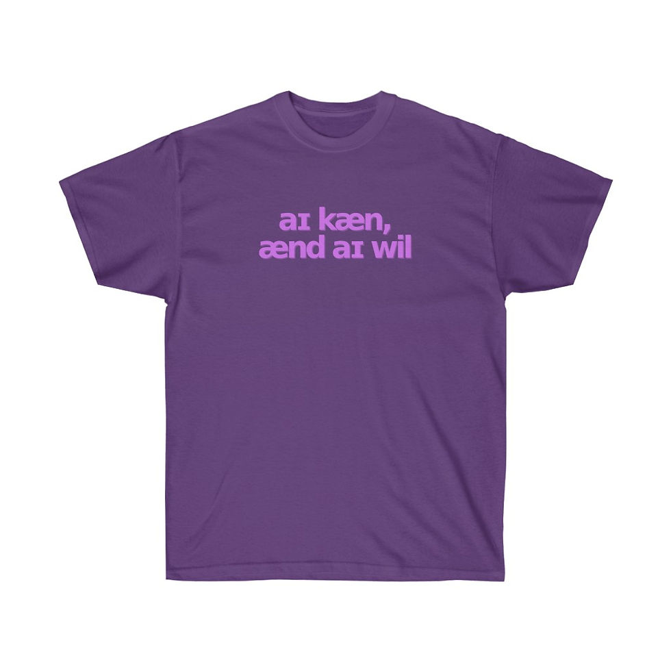 Thumbnail: IPA I Can And I Will SLP Tee Unisex Ultra Cotton Tee