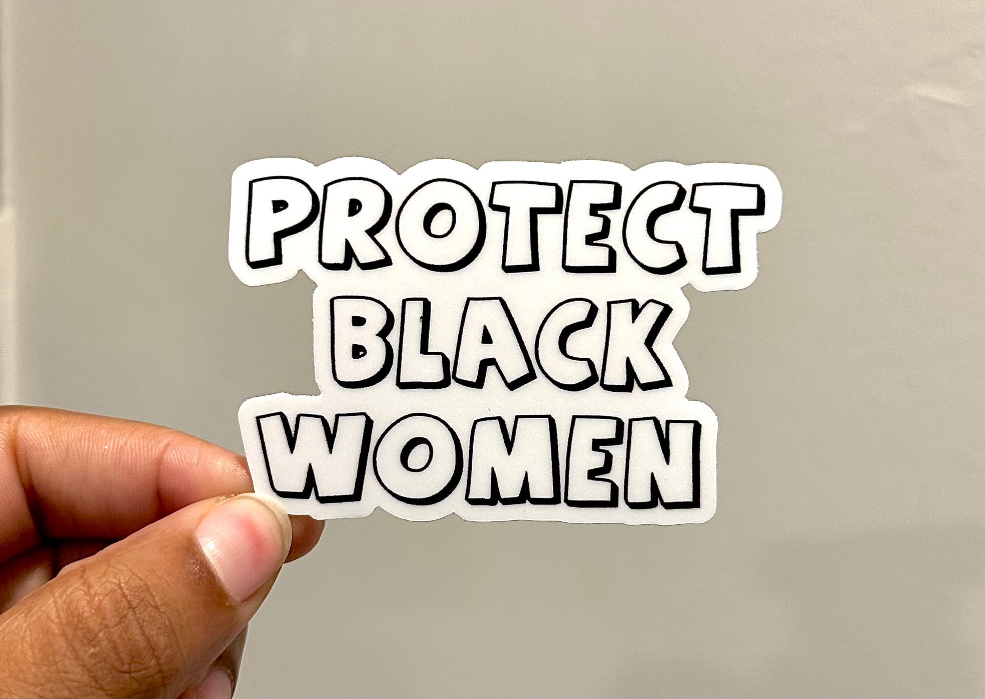 Protect Black Women Sticker