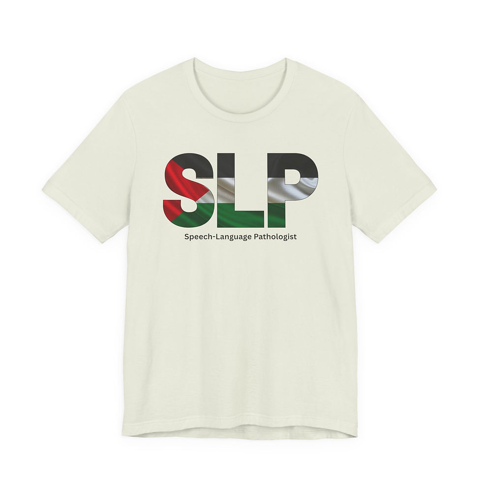 Thumbnail: Palestinian Flag SLP Unisex Bella+ Canvas Tee