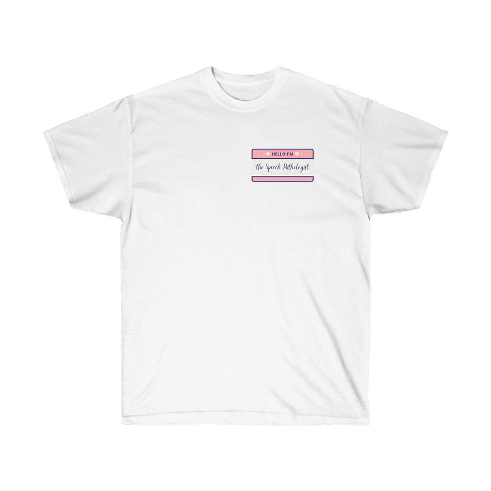 Thumbnail: Hello, I'm The Speech Pathologist Unisex Ultra Cotton Tee