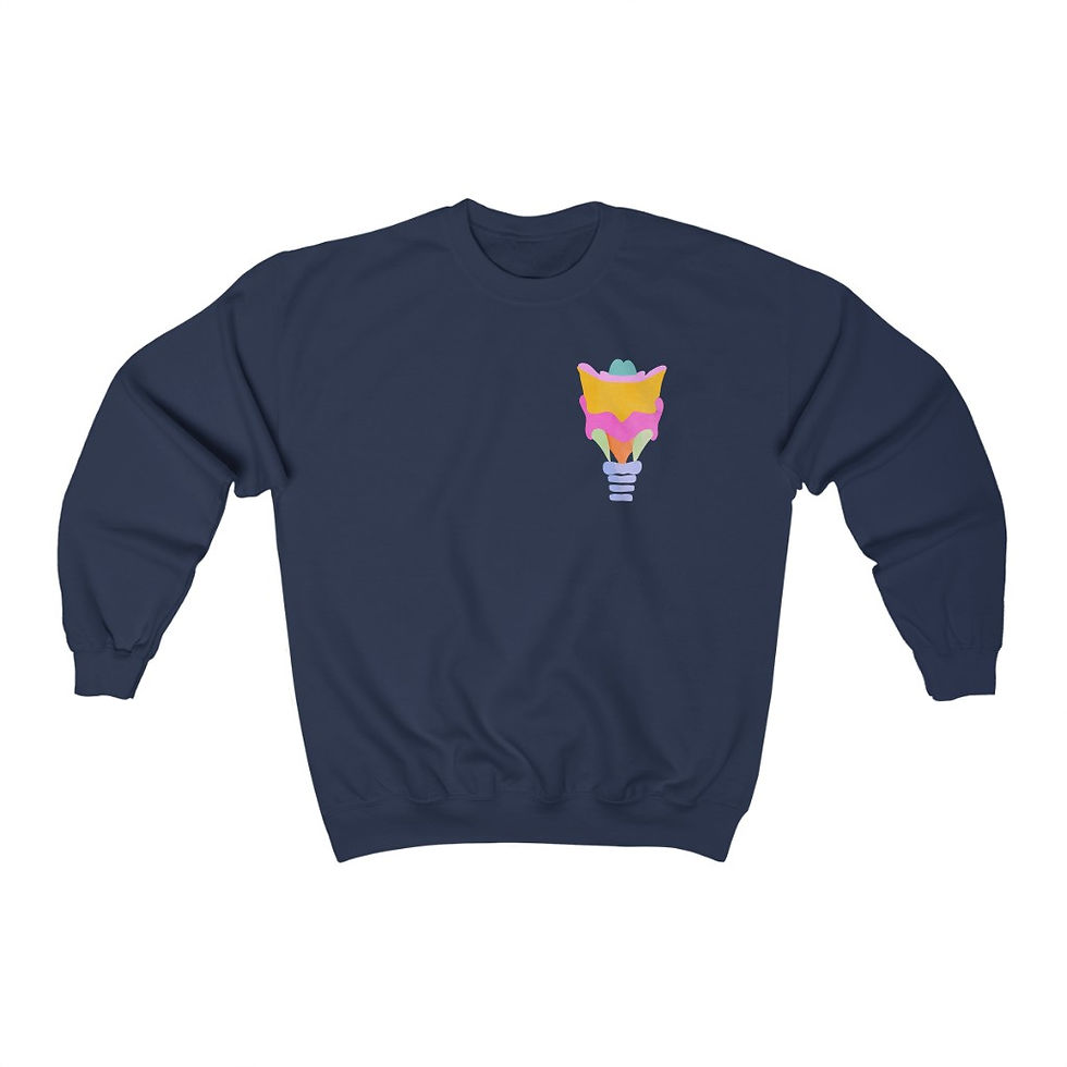 Thumbnail: Larynx Unisex Heavy Blend Crewneck Sweatshirt