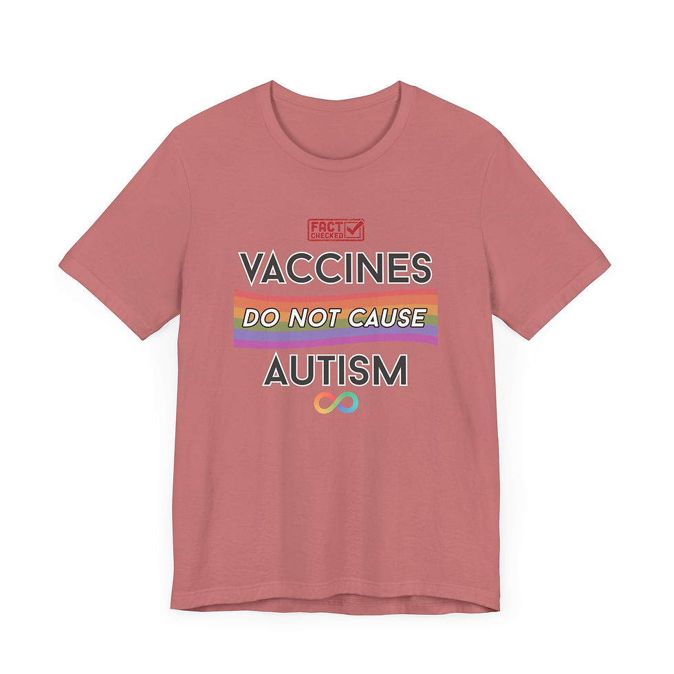 Thumbnail: Vaccines Do Not Cause Autism Unisex Bella Canvas Tee