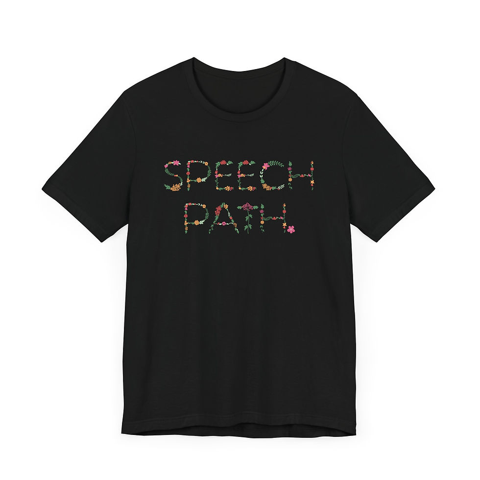 Thumbnail: Floral Speech Path T-Shirt 