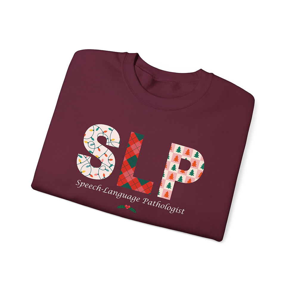 Thumbnail: SLP Christmas Patterns Crewneck Sweatshirt