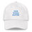 Thumbnail: Blue Your Words Matter Dad Hat
