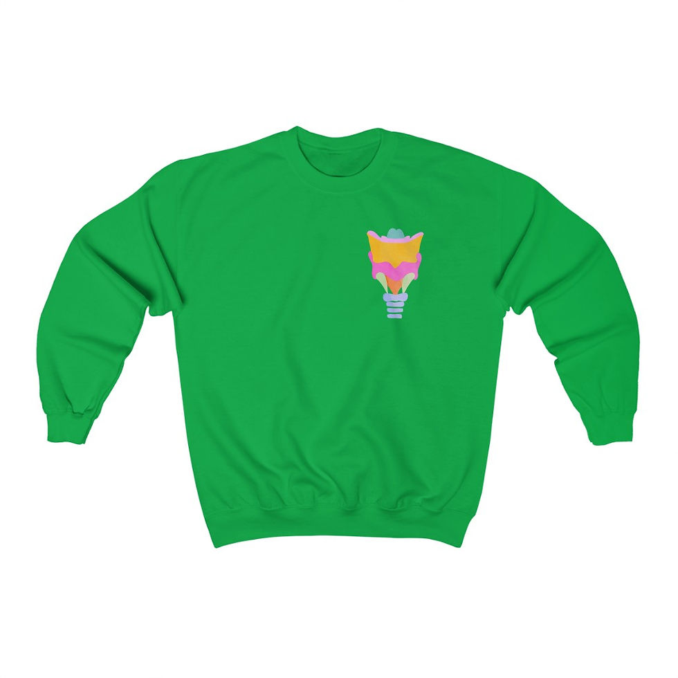 Thumbnail: Larynx Unisex Heavy Blend Crewneck Sweatshirt