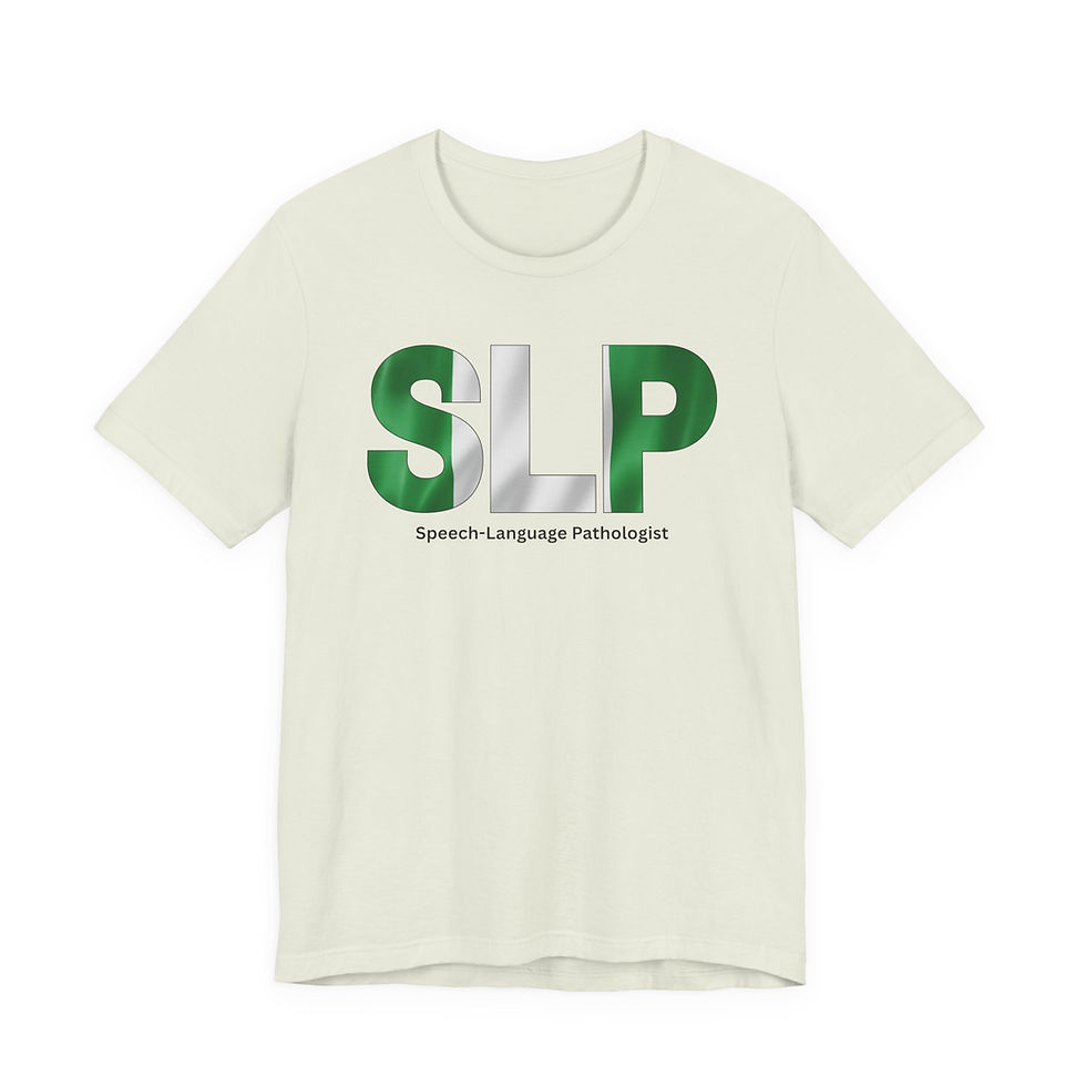 Thumbnail: Nigerian Flag SLP Unisex Bella+ Canvas Tee