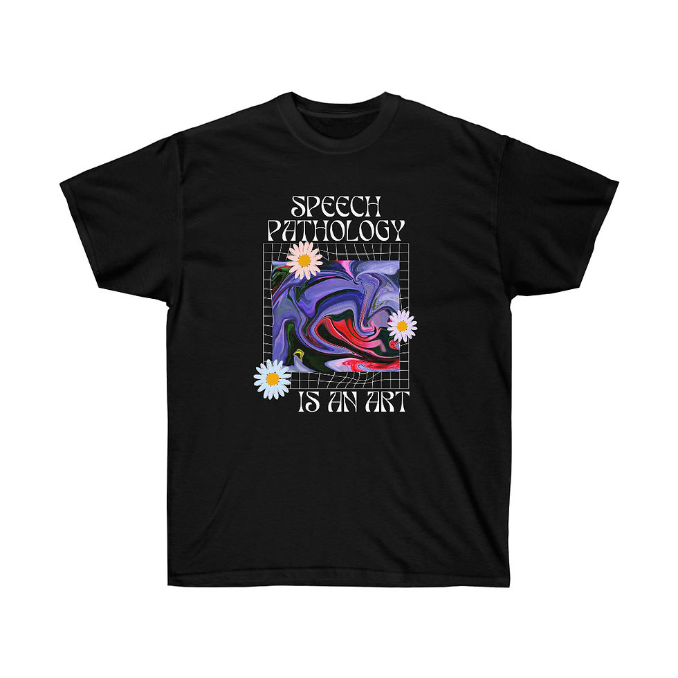 Thumbnail: Speech Pathology Is An Art Unisex Ultra Cotton Tee