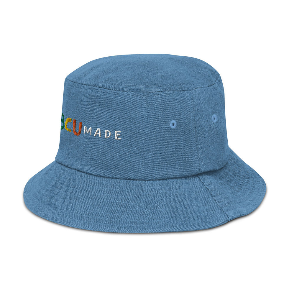 Thumbnail: HBCU Made Denim Bucket Hat