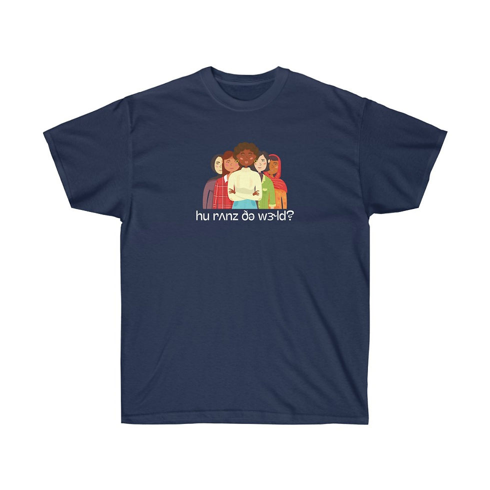 Thumbnail: IPA Who Runs The World? Unisex Ultra Cotton Tee