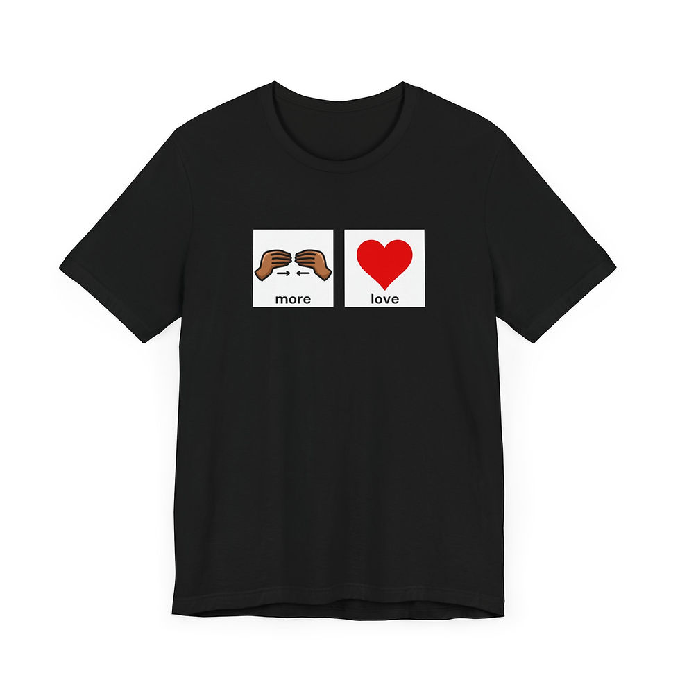Thumbnail: AAC Icon More Love Brown Skin Tee