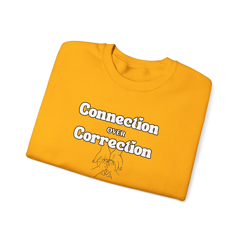 Thumbnail: Connection over Correction Unisex Heavy Blend™ Crewneck Sweatshirt