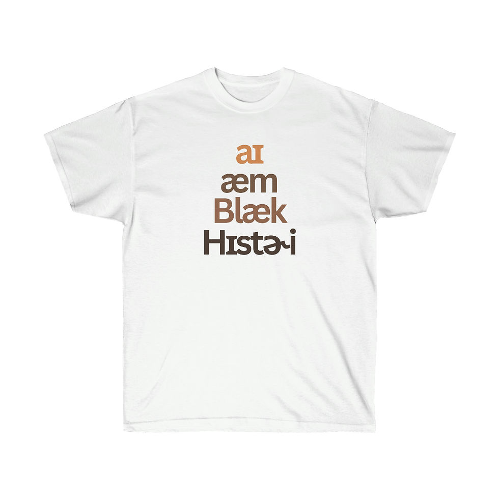 Thumbnail: IPA I Am Black History Unisex Ultra Cotton Tee