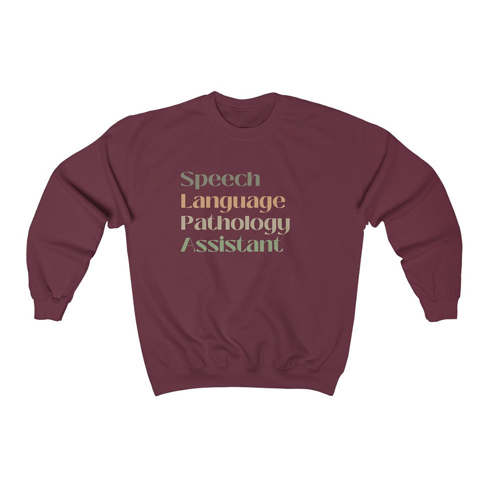 Thumbnail: SLPA Green and Tan Unisex Heavy Blend Crewneck Sweatshirt