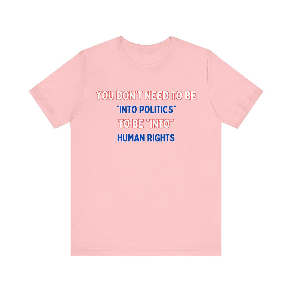 Thumbnail: Not Into Politics Unisex Jersey Tee