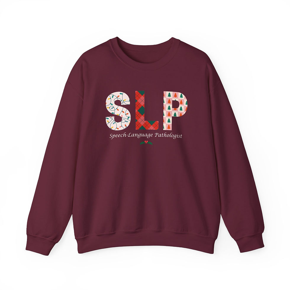 Thumbnail: SLP Christmas Patterns Crewneck Sweatshirt