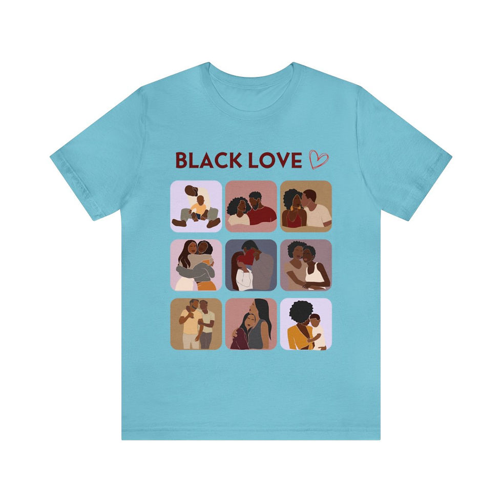 Thumbnail: Black Love Representation Bella Canvas Unisex Jersey Short Sleeve Tee