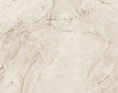 A sand dune in a desert with a beige sky