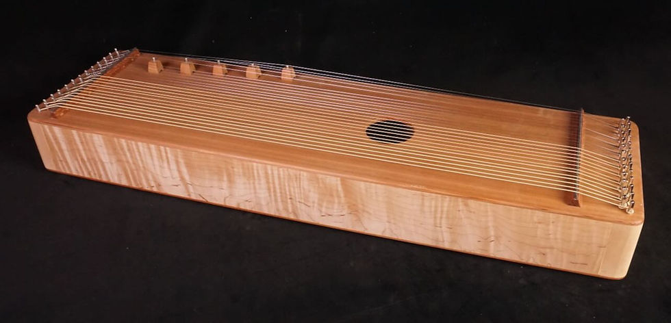 #2 - Monochord in C with 5 overtone bridges - $625 (sold)
