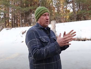 Goatman forest warning