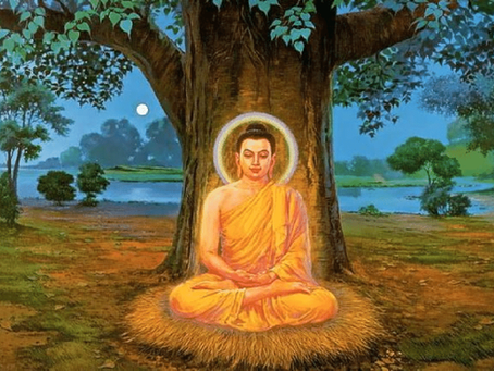 40 days under a tree Buddha Fast
